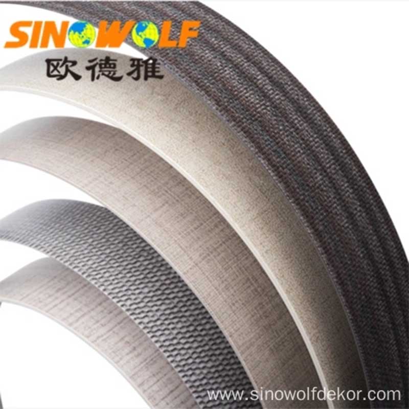 New Design PVC Woodgrain Edge Banding Tapes