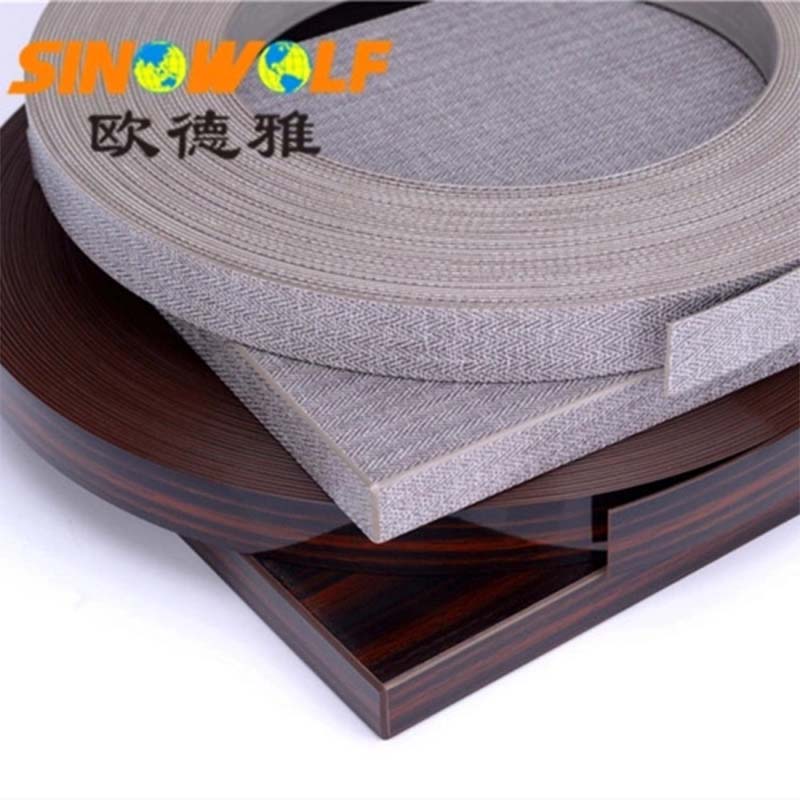 New Design PVC Woodgrain Edge Banding Tapes