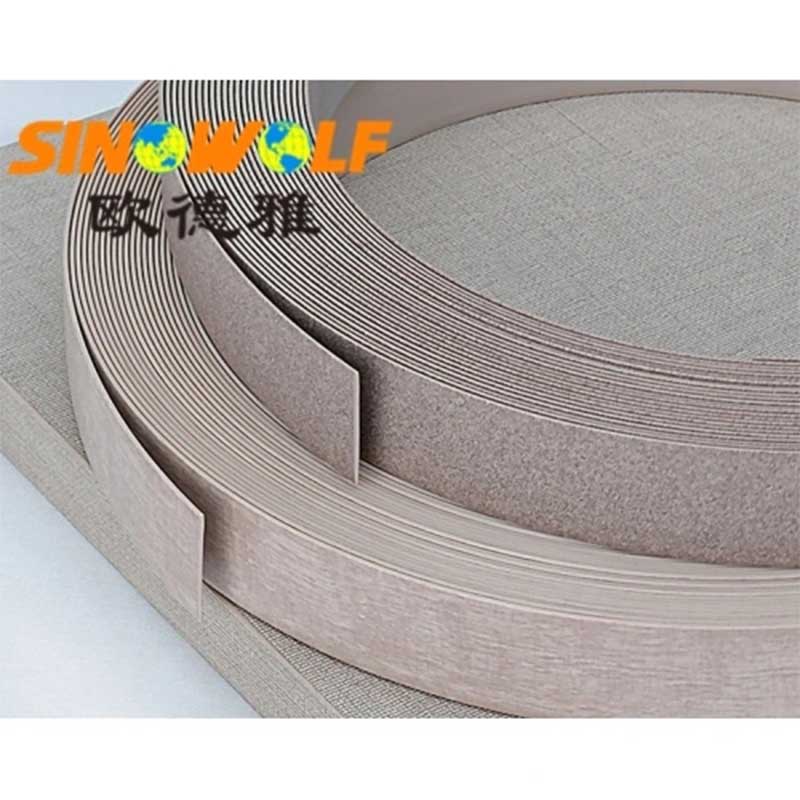 New Design PVC Woodgrain Edge Banding Tapes